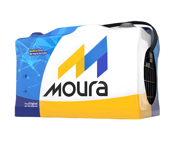 Bateria automotiva em destaque